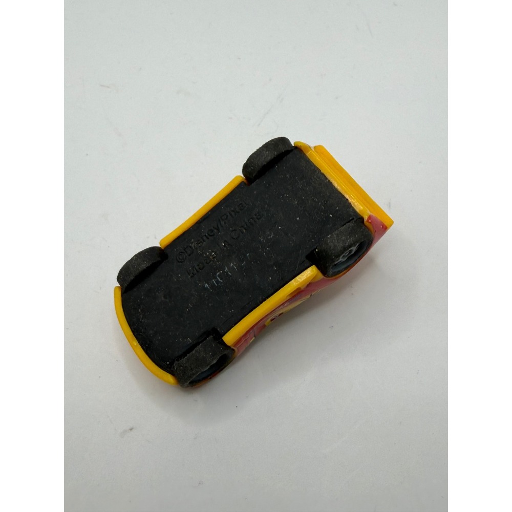 Disney Pixar Cars Miguel Camino Toy Car Yellow Spain World Grand Prix - Picture 3 of 3